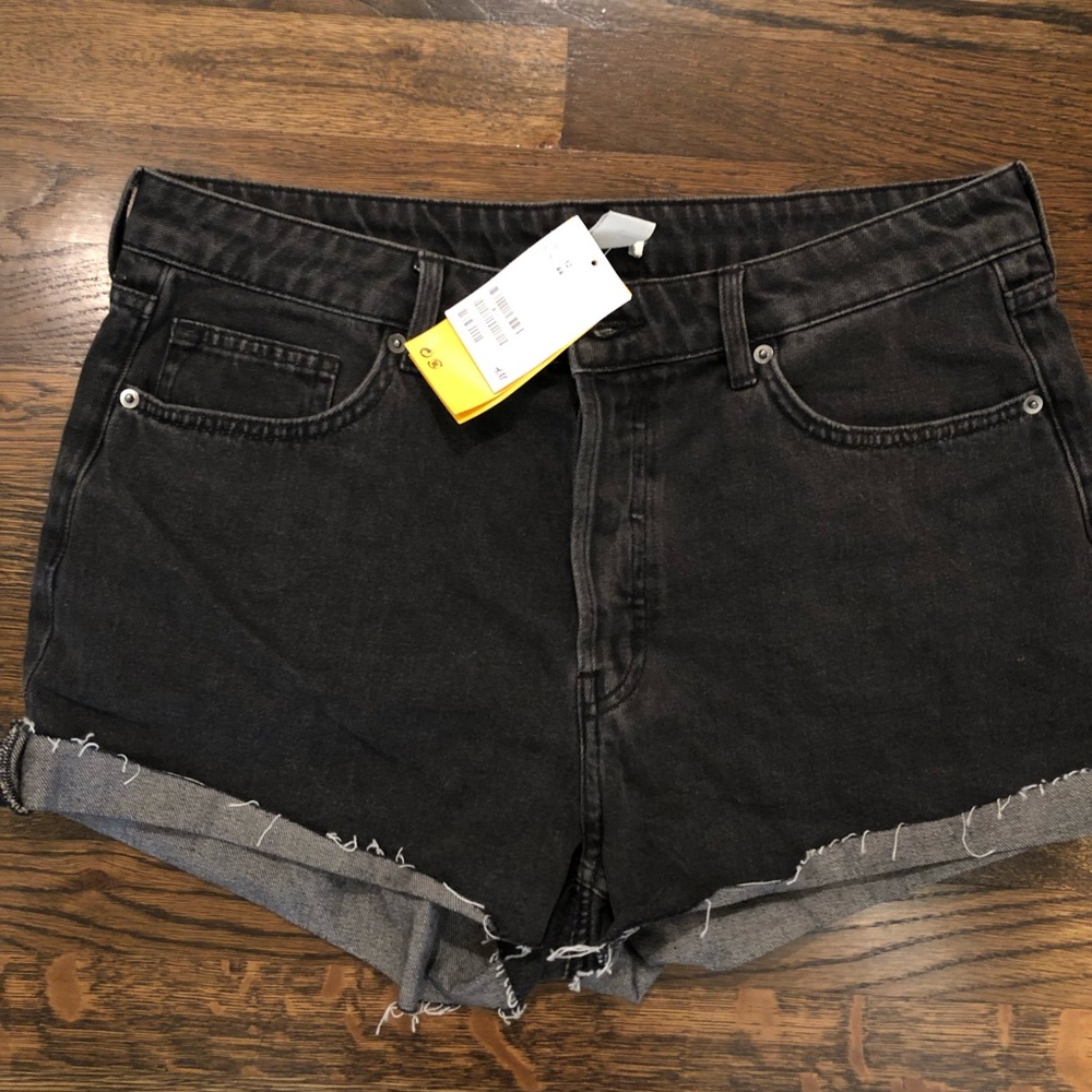 H&M High Waisted Jean Shorts